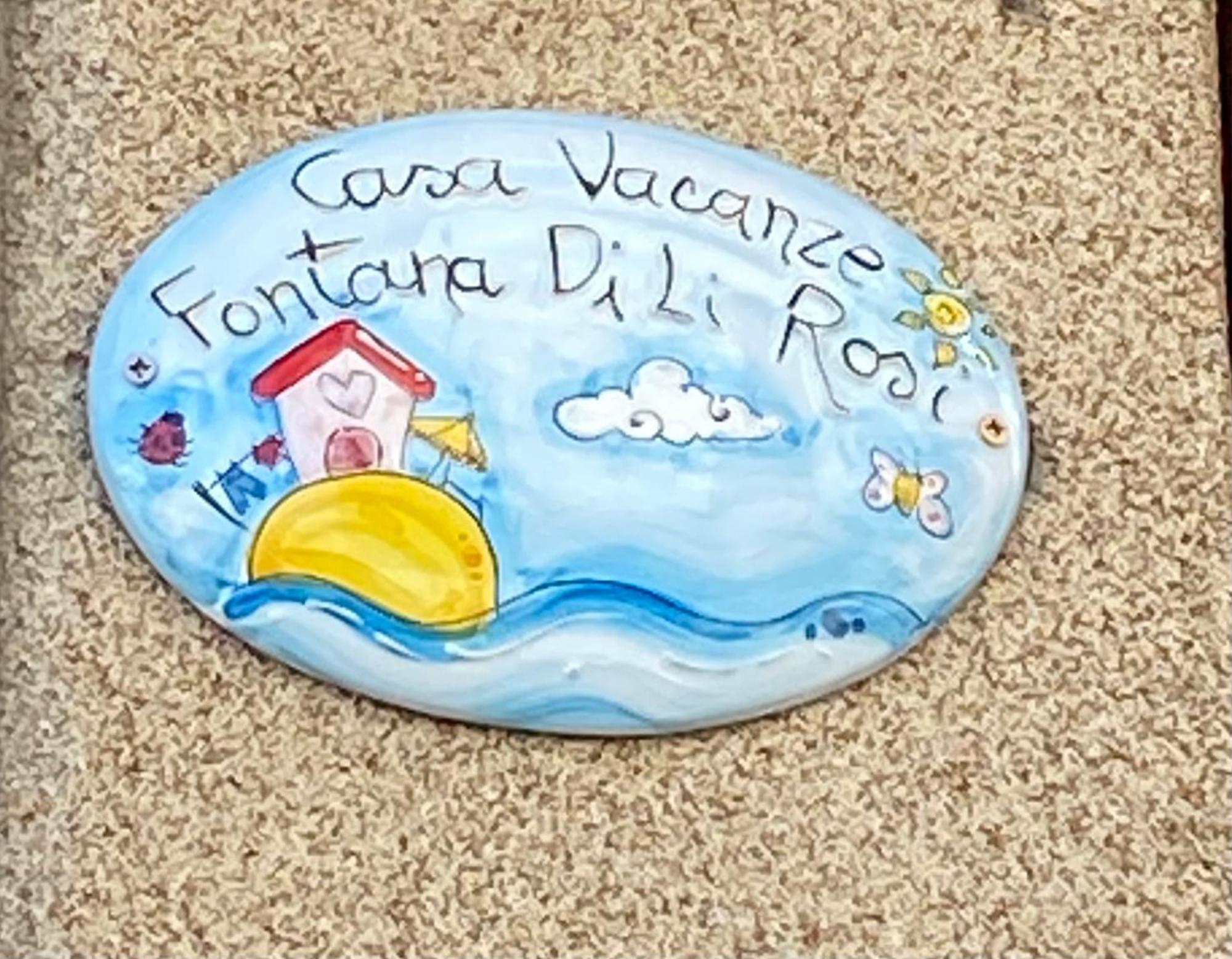 Fontana Di Li Rosi Leilighet Campofranco Eksteriør bilde